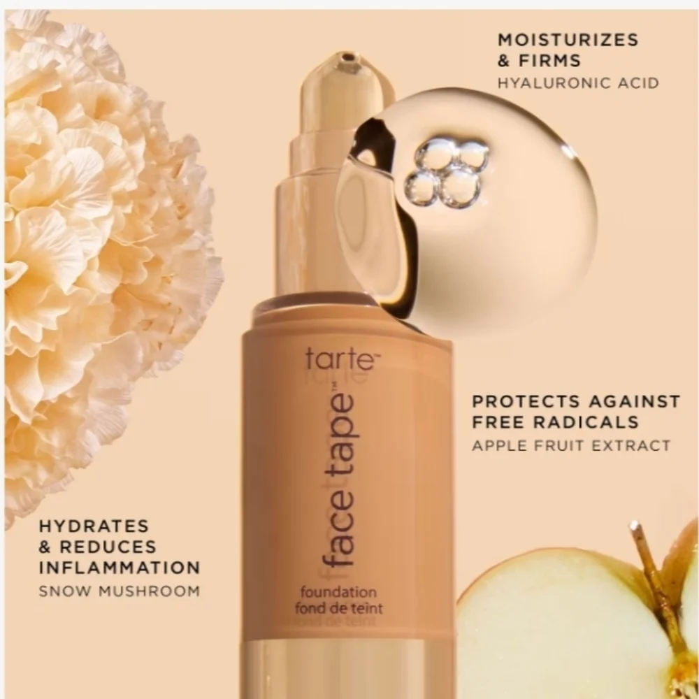 Tarte Face Tape Foundation - 60G Mahogany Golden New